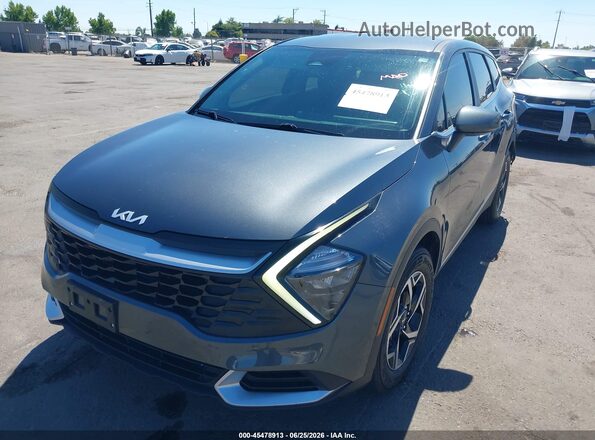 KNDPU3AF6P7172719 2023 KIA SPORTAGE Gray წინა მარცხენა ხედი სამი მეოთხედიდან