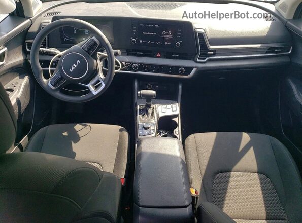 KNDPU3DF0R7319468 2024 KIA SPORTAGE Silver Widok deski rozdzielczej