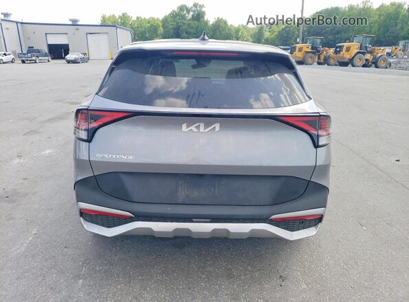 KNDPU3DF0R7319468 2024 KIA SPORTAGE Silver Widok z tyłu