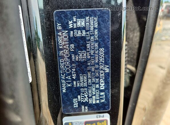 KNDPU3DF2R7265008 2024 KIA SPORTAGE Black Widok komory silnika