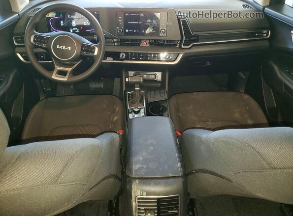 KNDPU3DF2S7369228 2025 KIA SPORTAGE Black Առջևի վահանակի տեսք