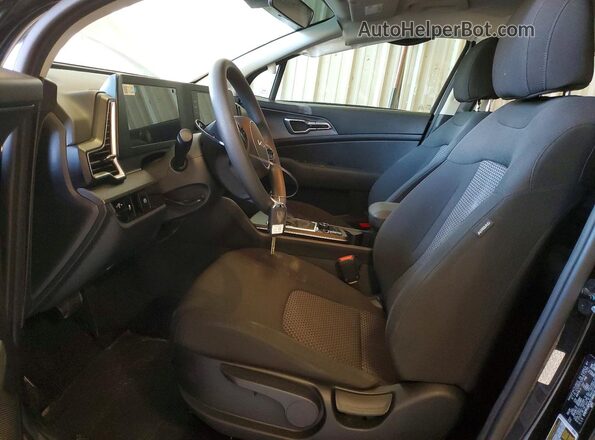 KNDPU3DF2S7369228 2025 KIA SPORTAGE Black Սալոնի դիմացի տեսք