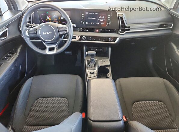 KNDPU3DF3R7288636 2024 KIA SPORTAGE Gray Առջևի վահանակի տեսք