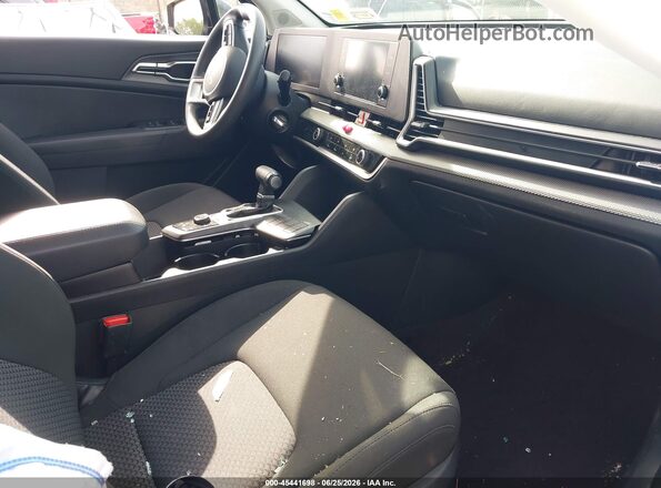 KNDPU3DF8S7371615 2025 KIA SPORTAGE Black Widok wnętrza z przodu