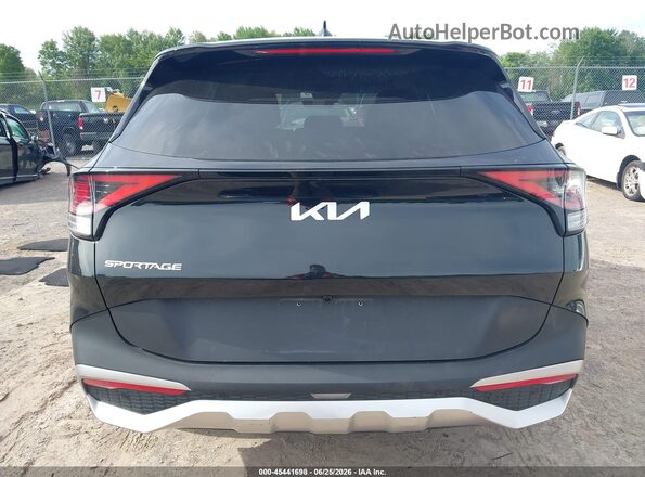 KNDPU3DF8S7371615 2025 KIA SPORTAGE Black 