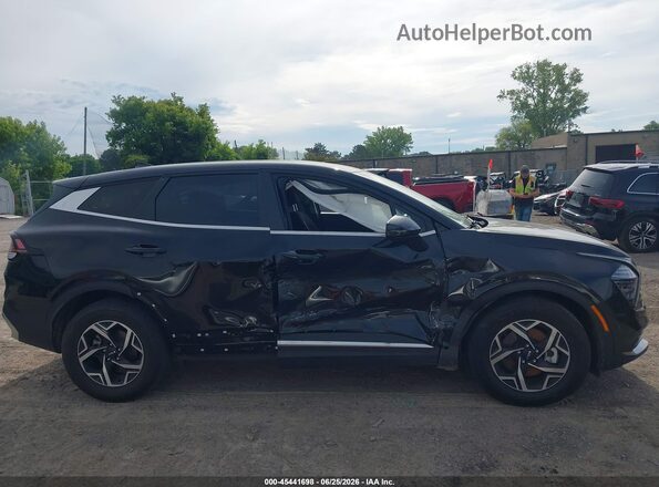 KNDPU3DF8S7371615 2025 KIA SPORTAGE Black Widok wnętrza 360 stopni