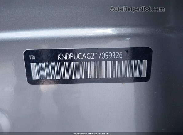 KNDPUCAG2P7059326 2023 KIA SPORTAGE HYBRID Gray 