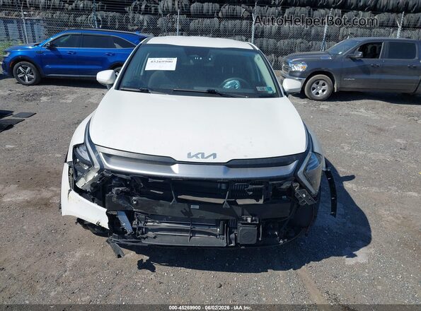 KNDPUCAG2P7074036 2023 KIA SPORTAGE HYBRID White Սարքավորումների վահանակի տեսք
