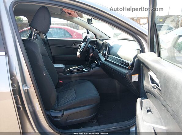 KNDPUCAG6P7050970 2023 KIA SPORTAGE HYBRID Silver წინა სალონის ხედი