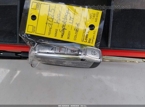 KNDPUCDF0S7397285 2025 KIA SPORTAGE Blue Dashboard view