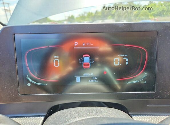 KNDPUCDF1R7297450 2024 KIA SPORTAGE Серый Вид щитка приборов