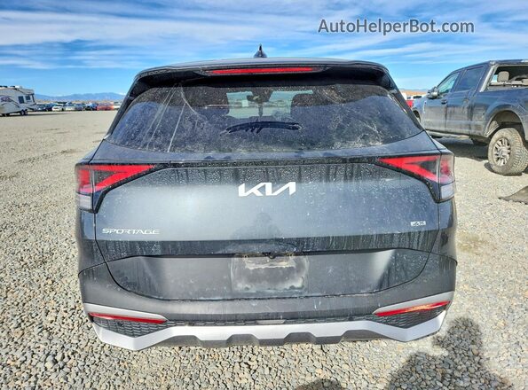 KNDPUCDFXR7261918 2024 KIA SPORTAGE Gray Вид ззаду