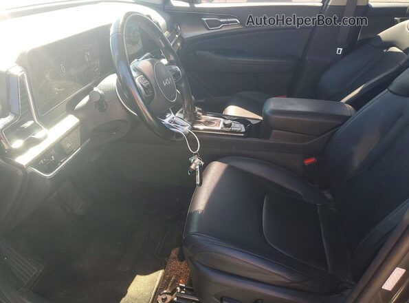 KNDPV3AF0P7103683 2023 KIA SPORTAGE Угольный Вид салона спереди