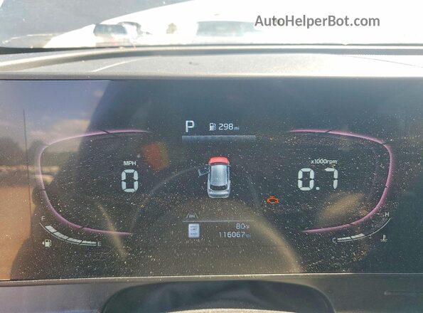 KNDPV3AF0P7103683 2023 KIA SPORTAGE Угольный Вид щитка приборов
