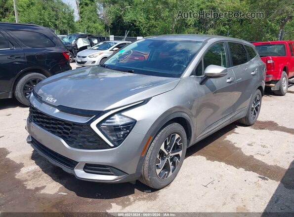 KNDPV3DF1R7272352 2024 KIA SPORTAGE Gray Przód lewy