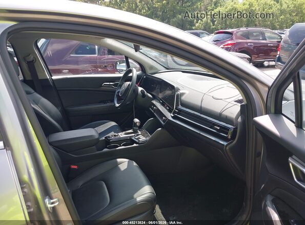 KNDPV3DF1R7272352 2024 KIA SPORTAGE Gray Widok wnętrza z przodu