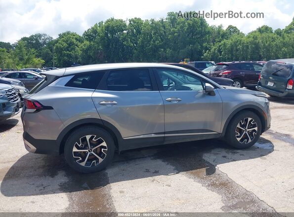 KNDPV3DF1R7272352 2024 KIA SPORTAGE Gray Widok wnętrza z tyłu