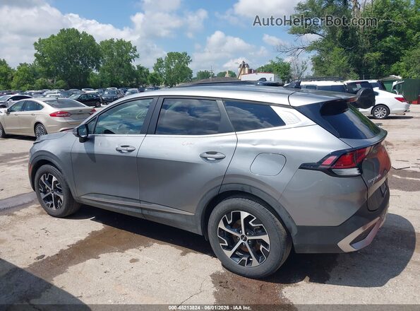 KNDPV3DF1R7272352 2024 KIA SPORTAGE Gray Widok wnętrza 360 stopni