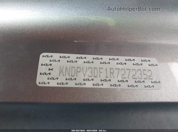 KNDPV3DF1R7272352 2024 KIA SPORTAGE Gray Widok komory silnika
