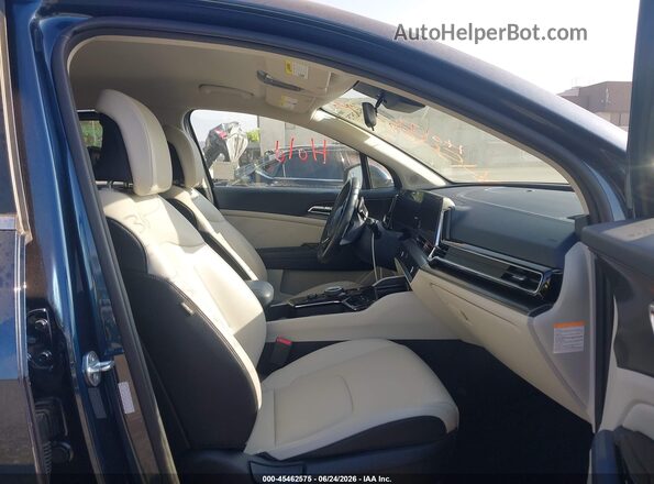 KNDPVCAG1P7068418 2023 KIA SPORTAGE HYBRID Blue წინა სალონის ხედი