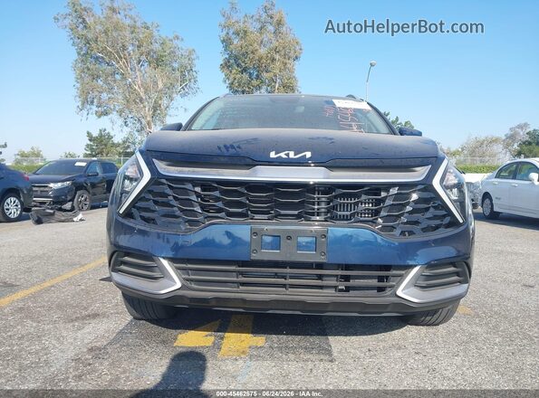 KNDPVCAG1P7068418 2023 KIA SPORTAGE HYBRID Blue უკანა სალონის ხედი
