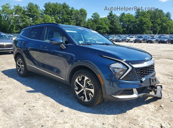 KNDPVCAG6P7025385 2023 KIA SPORTAGE Blue Delantero derecho