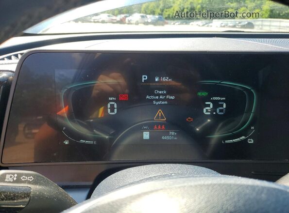 KNDPVCAG6P7025385 2023 KIA SPORTAGE Blue Vista del cuadro de instrumentos