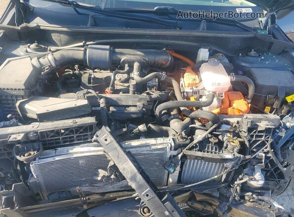 KNDPVCAGXP7013207 2023 KIA SPORTAGE Blue ძრავის განყოფილების ხედი