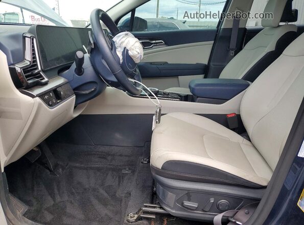 KNDPVCDG0S7189493 2025 KIA SPORTAGE Blue Widok wnętrza z przodu