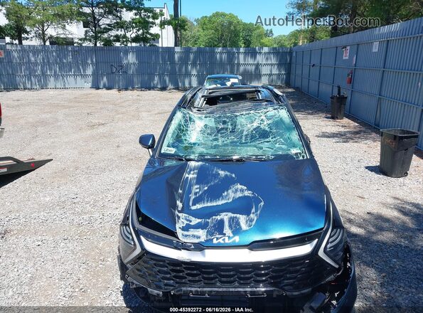 KNDPVCDG1R7130351 2024 KIA SPORTAGE HYBRID Синий Вид спереди