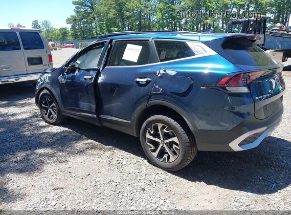 KNDPVCDG1R7130351 2024 KIA SPORTAGE HYBRID Синий Задняя левая четверть