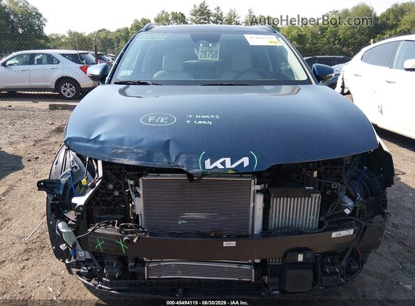 KNDPVCDG1S7217687 2025 KIA SPORTAGE HYBRID Dark Blue უკანა სალონის ხედი