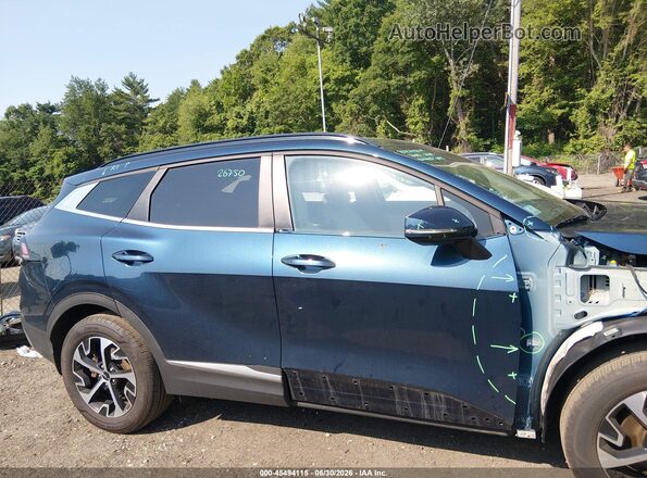 KNDPVCDG1S7217687 2025 KIA SPORTAGE HYBRID Dark Blue სალონის 360-გრადუსიანი ხედი