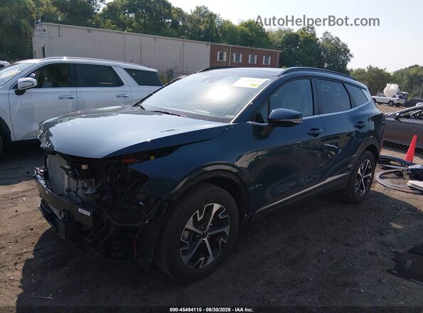 KNDPVCDG1S7217687 2025 KIA SPORTAGE HYBRID Dark Blue წინა მარცხენა ხედი სამი მეოთხედიდან