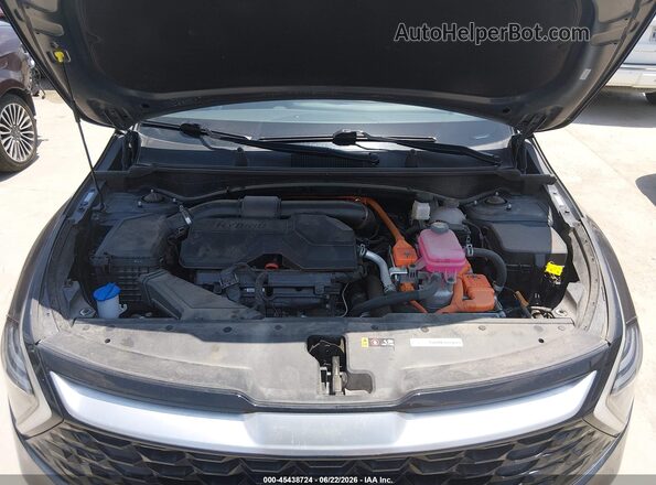 KNDPVCDG1S7262192 2025 KIA SPORTAGE HYBRID Blue Вид ззаду