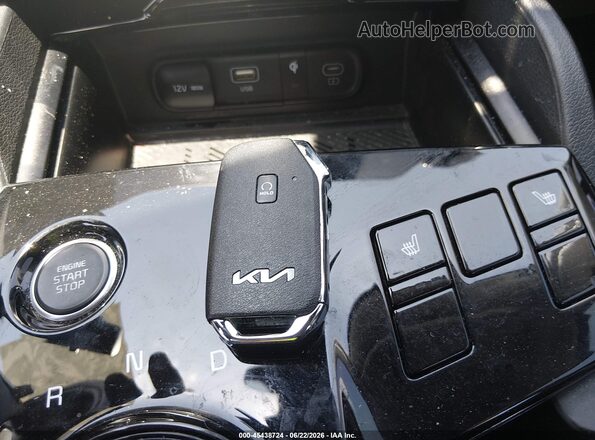 KNDPVCDG1S7262192 2025 KIA SPORTAGE HYBRID Blue Вид панелі приладів