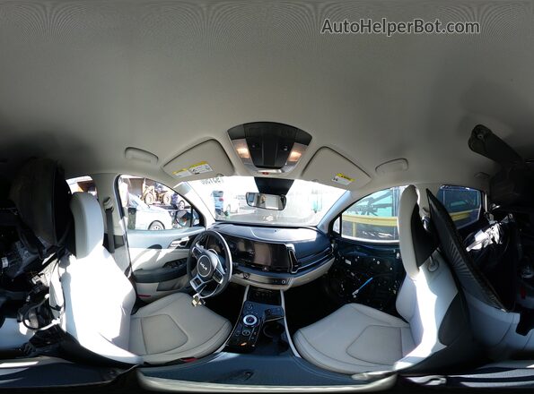 KNDPVCDG3R7139990 2024 KIA SPORTAGE Blue Панорамний вид салону 360°