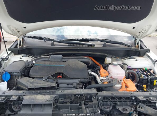 KNDPVCDG4R7148553 2024 KIA SPORTAGE HYBRID White Vista trasera