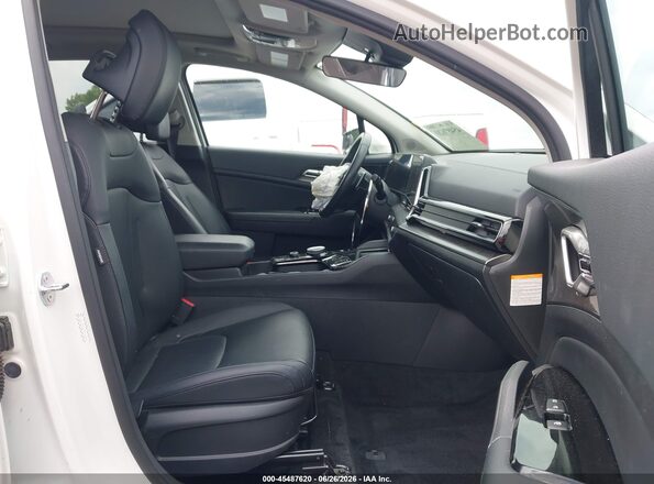 KNDPVCDG4R7148553 2024 KIA SPORTAGE HYBRID White Vista interior delantera