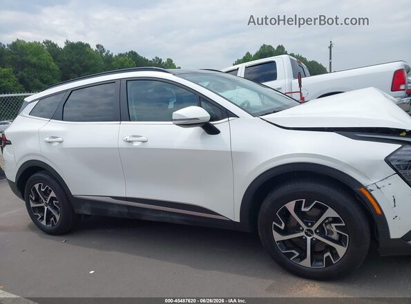 KNDPVCDG4R7148553 2024 KIA SPORTAGE HYBRID White Vista interior de 360 grados