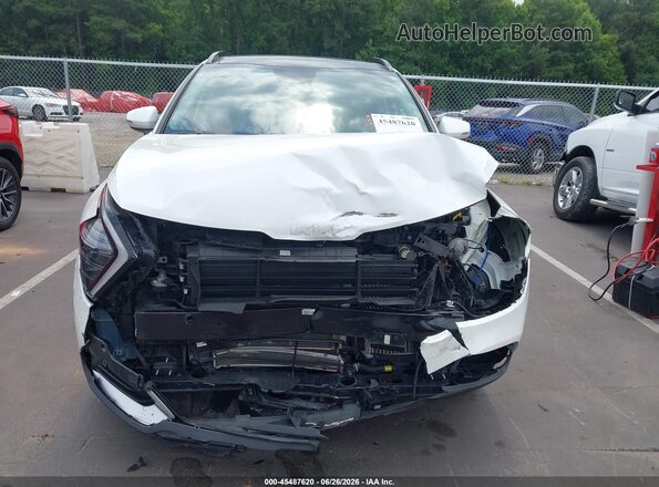 KNDPVCDG4R7148553 2024 KIA SPORTAGE HYBRID White Vista interior trasera