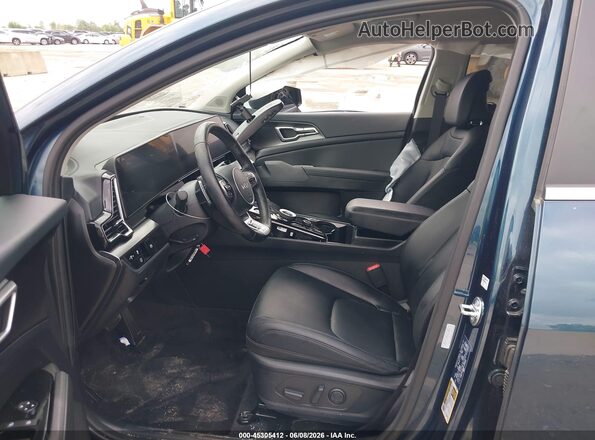KNDPVCDG6S7216891 2025 KIA SPORTAGE HYBRID Blue Вид салону спереду