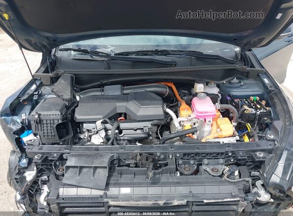 KNDPVCDG6S7216891 2025 KIA SPORTAGE HYBRID Blue Вид ззаду