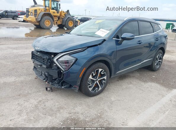 KNDPVCDG6S7216891 2025 KIA SPORTAGE HYBRID Blue Передня ліва чверть