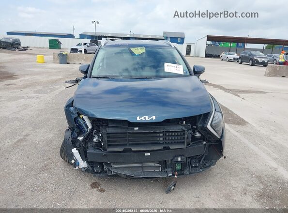 KNDPVCDG6S7216891 2025 KIA SPORTAGE HYBRID Blue Вид щитка приладів