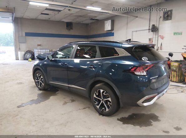 KNDPVCDG9S7211930 2025 KIA SPORTAGE HYBRID Синий Задняя левая четверть