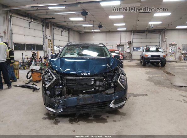KNDPVCDG9S7211930 2025 KIA SPORTAGE HYBRID Синий Вид спереди