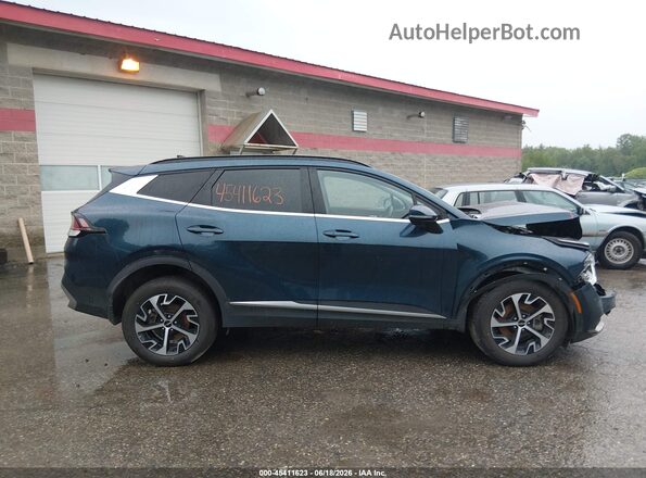 KNDPVCDG9S7211930 2025 KIA SPORTAGE HYBRID Синий Вид задней части салона