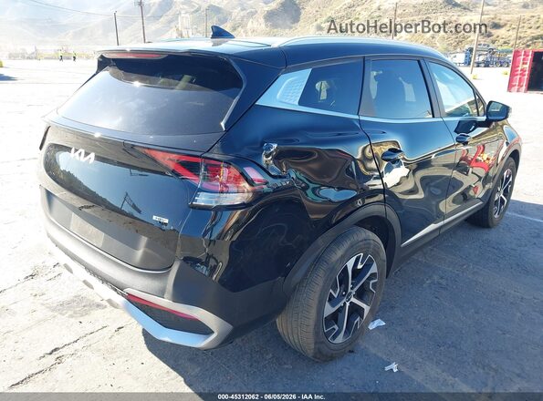 KNDPVCDG9S7245866 2025 KIA SPORTAGE HYBRID Black Rear right