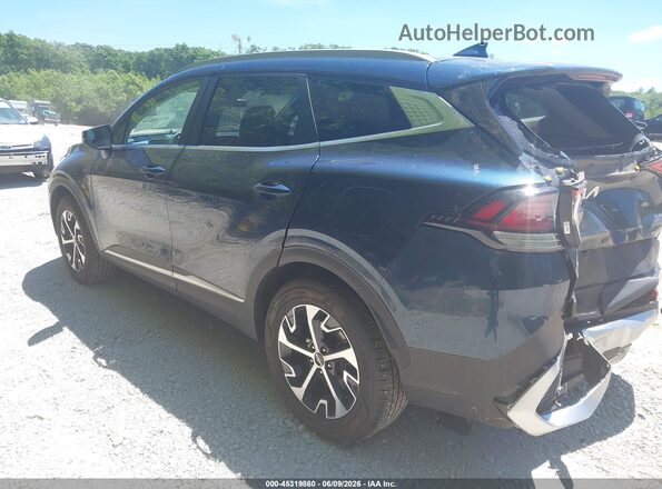 KNDPVCDGXS7195432 2025 KIA SPORTAGE HYBRID Dark Blue Задняя левая четверть